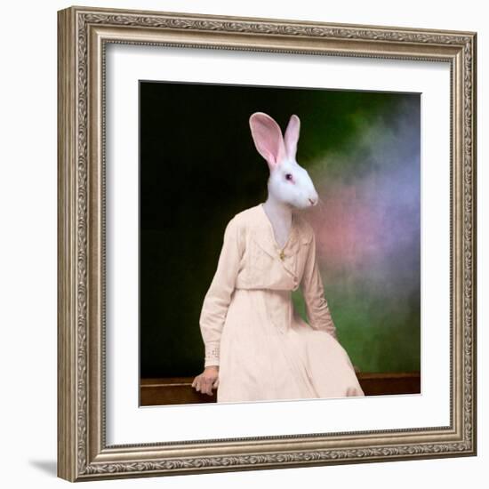 The Delicate Lady-Martine Roch-Framed Art Print