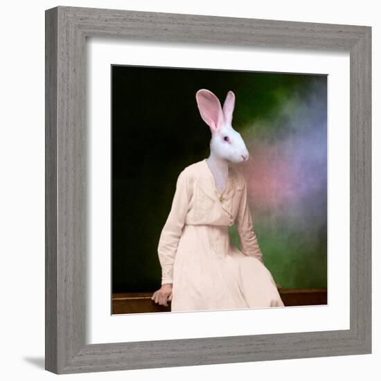 The Delicate Lady-Martine Roch-Framed Art Print