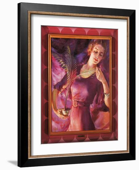 The Delicate Plant-Giacomo Balla-Framed Giclee Print