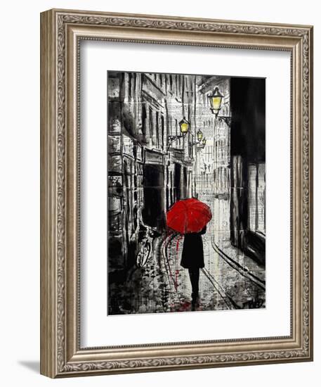 The Delightful Walk-Loui Jover-Framed Art Print