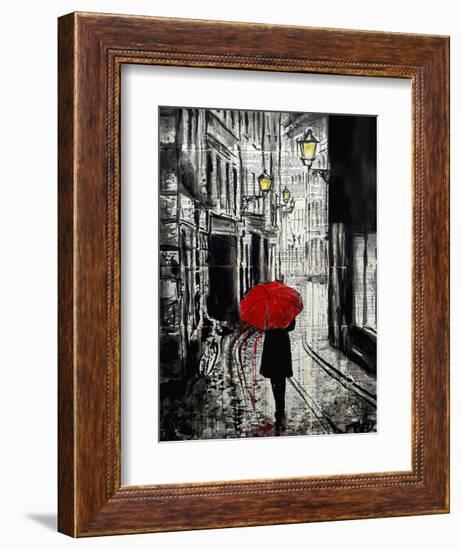 The Delightful Walk-Loui Jover-Framed Art Print