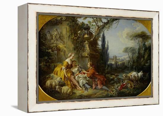 The Delights of Life in the Country-Francois Boucher-Framed Premier Image Canvas