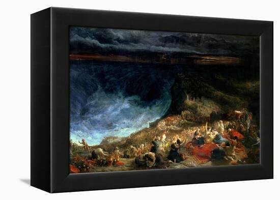 The Delivery of Israel - Pharaoh and His Hosts Overwhelmed in the Red Sea, 1825-Francis Danby-Framed Premier Image Canvas