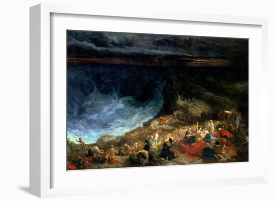 The Delivery of Israel - Pharaoh and His Hosts Overwhelmed in the Red Sea, 1825-Francis Danby-Framed Giclee Print