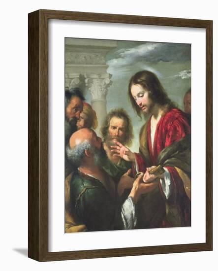 The Delivery of the Keys to St. Peter-Bernardo Strozzi-Framed Giclee Print