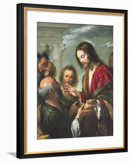 The Delivery of the Keys to St. Peter-Bernardo Strozzi-Framed Giclee Print