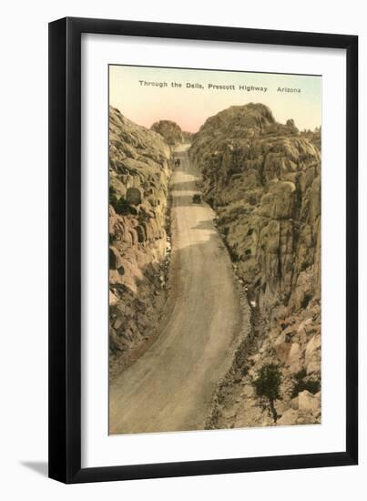 The Dells, Prescott Highway, Arizona-null-Framed Art Print