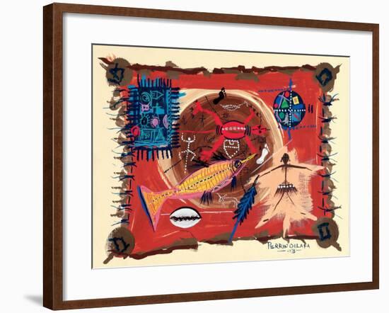 The Delta Habitat, 2003-Oglafa Ebitari Perrin-Framed Giclee Print