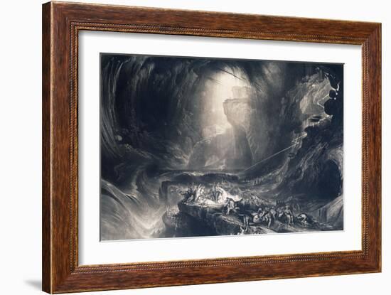 The Deluge, 1828-John Martin-Framed Giclee Print