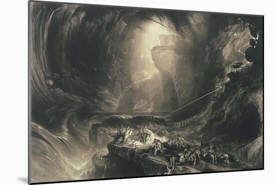 The Deluge, 1828-John Martin-Mounted Giclee Print
