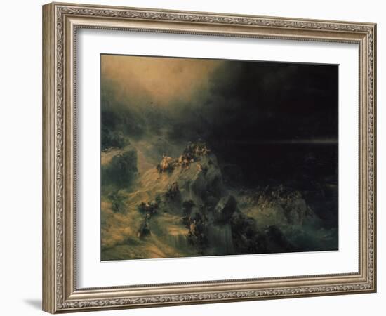 The Deluge, 1864-Ivan Konstantinovich Aivazovsky-Framed Giclee Print