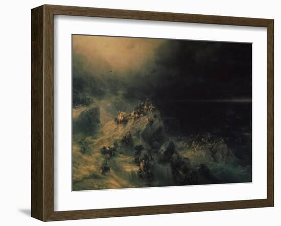 The Deluge, 1864-Ivan Konstantinovich Aivazovsky-Framed Giclee Print