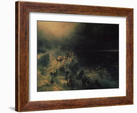 The Deluge, 1864-Ivan Konstantinovich Aivazovsky-Framed Giclee Print