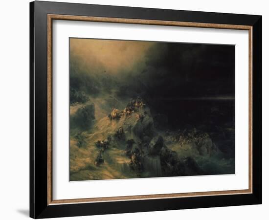 The Deluge, 1864-Ivan Konstantinovich Aivazovsky-Framed Giclee Print