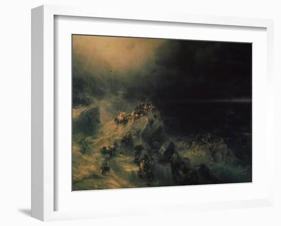 The Deluge, 1864-Ivan Konstantinovich Aivazovsky-Framed Giclee Print