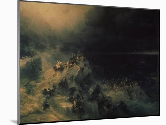The Deluge, 1864-Ivan Konstantinovich Aivazovsky-Mounted Giclee Print