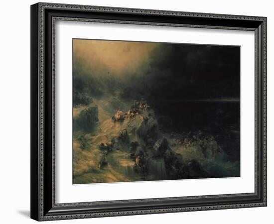 The Deluge, 1864-Ivan Konstantinovich Aivazovsky-Framed Giclee Print