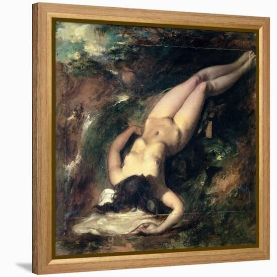 The Deluge-William Etty-Framed Premier Image Canvas