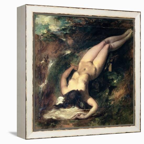 The Deluge-William Etty-Framed Premier Image Canvas