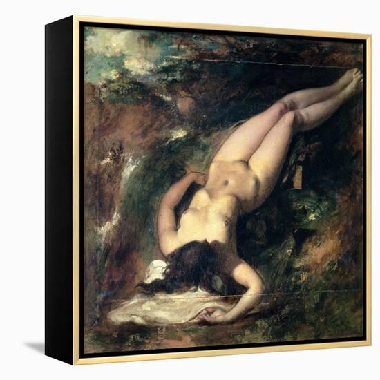 The Deluge-William Etty-Framed Premier Image Canvas