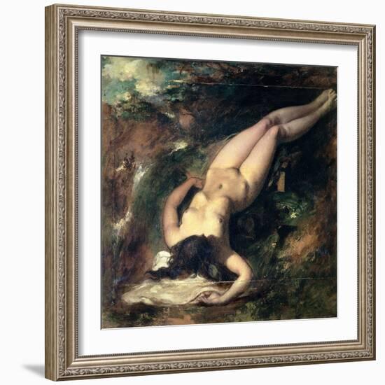 The Deluge-William Etty-Framed Giclee Print