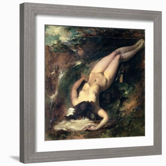 The Deluge-William Etty-Framed Giclee Print