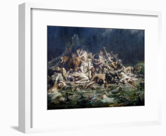 The Deluge-Léon-François Comerre-Framed Giclee Print