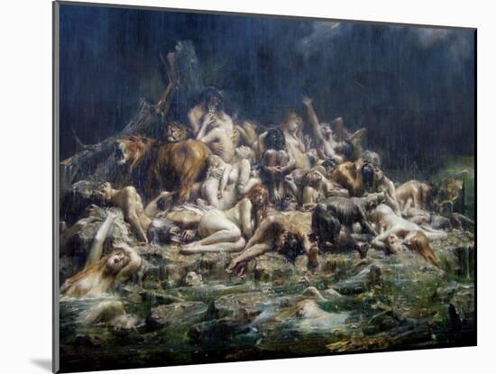 The Deluge-Léon-François Comerre-Mounted Giclee Print