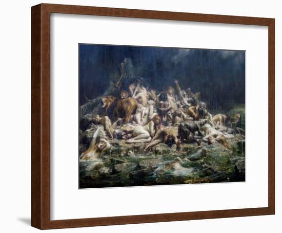 The Deluge-Léon-François Comerre-Framed Giclee Print