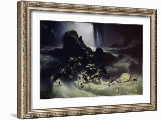 The Deluge-Francis Danby-Framed Giclee Print