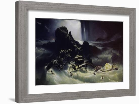 The Deluge-Francis Danby-Framed Giclee Print