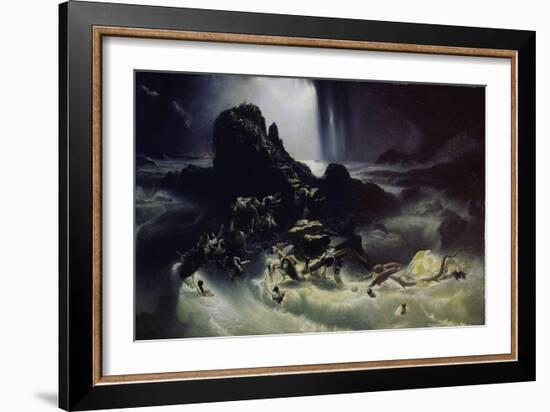 The Deluge-Francis Danby-Framed Giclee Print