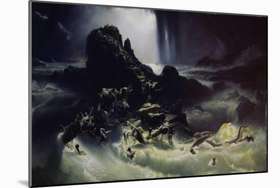 The Deluge-Francis Danby-Mounted Giclee Print