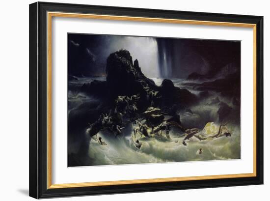 The Deluge-Francis Danby-Framed Giclee Print