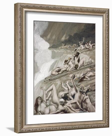 The Deluge-James Jacques Joseph Tissot-Framed Giclee Print