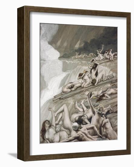 The Deluge-James Jacques Joseph Tissot-Framed Giclee Print