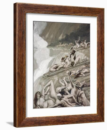 The Deluge-James Jacques Joseph Tissot-Framed Giclee Print