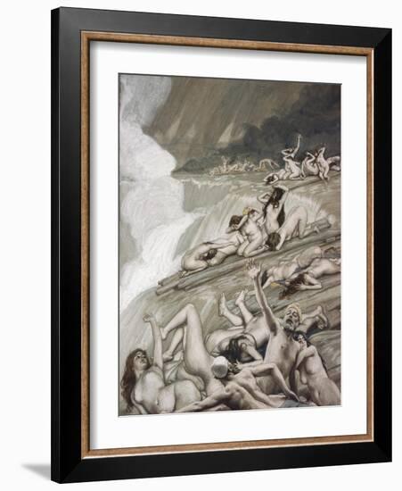 The Deluge-James Jacques Joseph Tissot-Framed Giclee Print