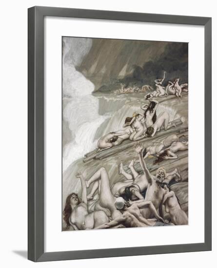 The Deluge-James Jacques Joseph Tissot-Framed Giclee Print
