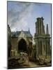 The Demolition of the Church of the Feuillants, 1805-Hubert Robert-Mounted Giclee Print