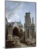 The Demolition of the Church of the Feuillants, 1805-Hubert Robert-Mounted Giclee Print