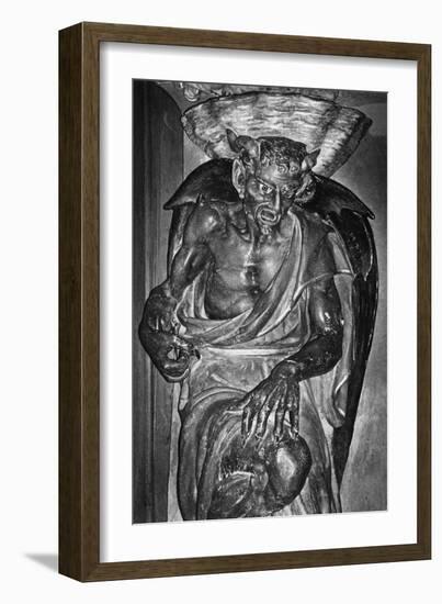 The Demon Asmodeus, the Church of St Mary Magdalen, Rennes-Le-Chateau, France-Simon Marsden-Framed Giclee Print