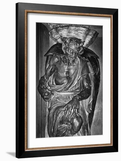 The Demon Asmodeus, the Church of St Mary Magdalen, Rennes-Le-Chateau, France-Simon Marsden-Framed Giclee Print