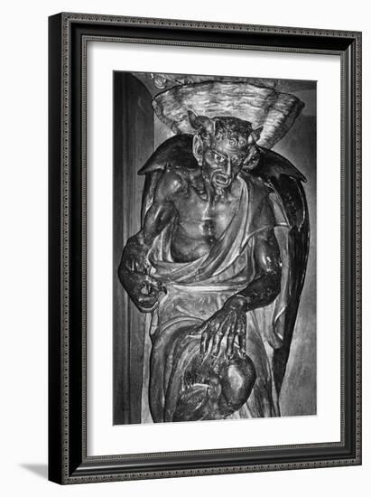 The Demon Asmodeus, the Church of St Mary Magdalen, Rennes-Le-Chateau, France-Simon Marsden-Framed Giclee Print