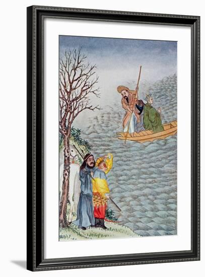 The Demons of Blackwater River Carry Away the Master-null-Framed Giclee Print