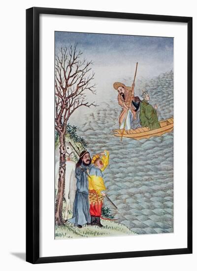 The Demons of Blackwater River Carry Away the Master-null-Framed Giclee Print