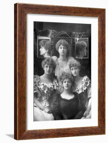 The Dene Sisters, 1893-W&d Downey-Framed Photographic Print