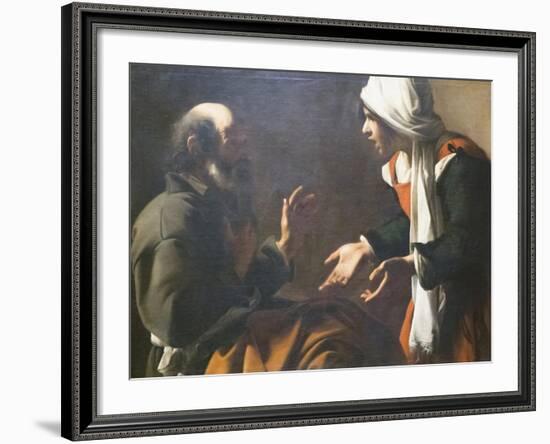 The Denial of Saint Peter-null-Framed Giclee Print