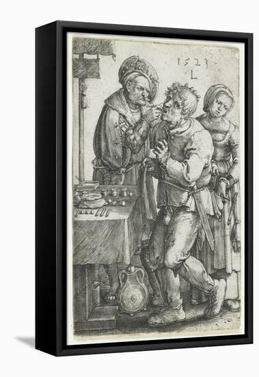 The Dentist, 1523-Lucas van Leyden-Framed Premier Image Canvas