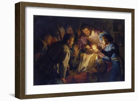 The Dentist, 1622-Gerrit van Honthorst-Framed Giclee Print